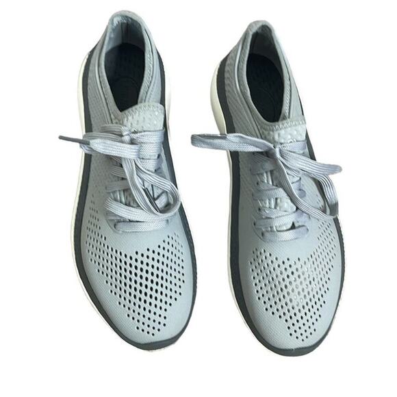 CROCS LITERIDE 360 PACER SNEAKERS‎ SLATE GRAY SIZE 9 - Picture 2 of 6